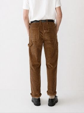 Wallace & Barnes Corduroy Painter Pants Rich Brown 32x28.5"